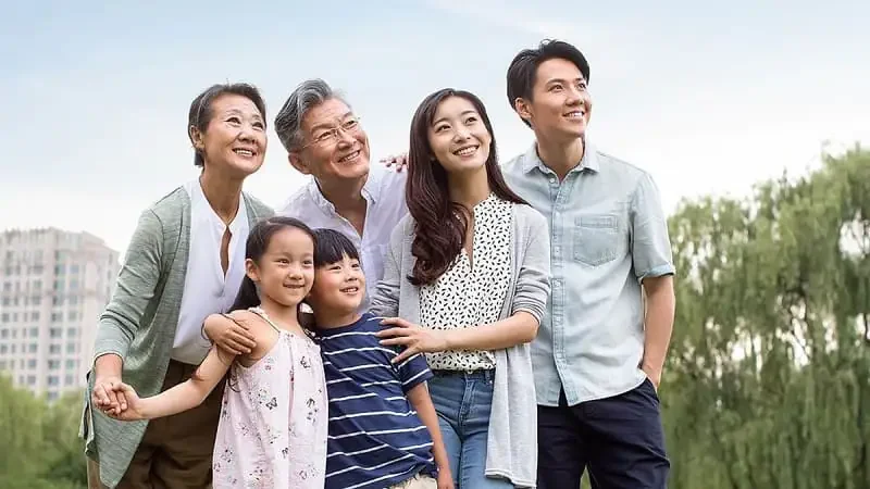 Ảnh gia đình concept Trung Quốc - hình 7