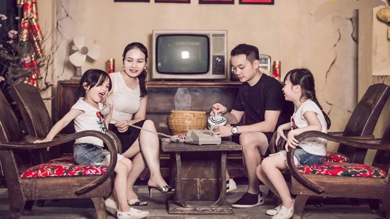 Ảnh gia đình trong dịp lễ tết - hình 6