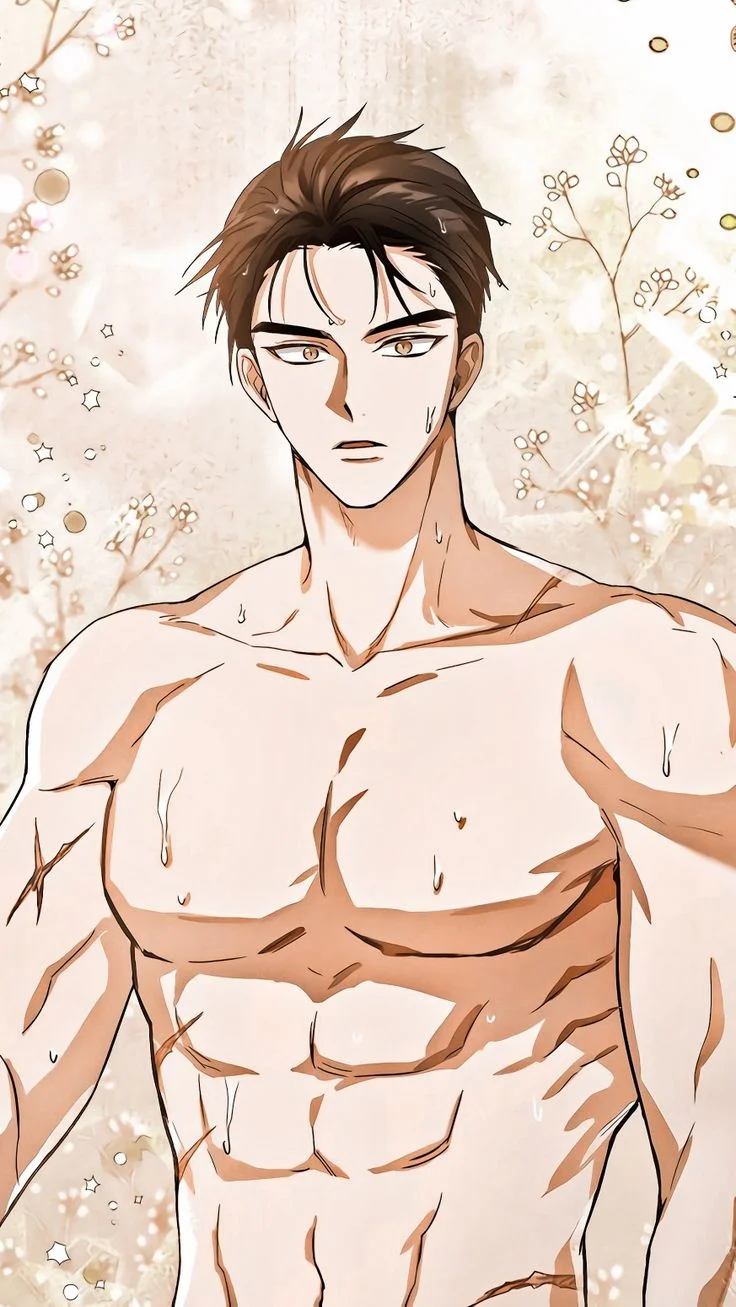 ảnh chân dung anime nam cơ bắp