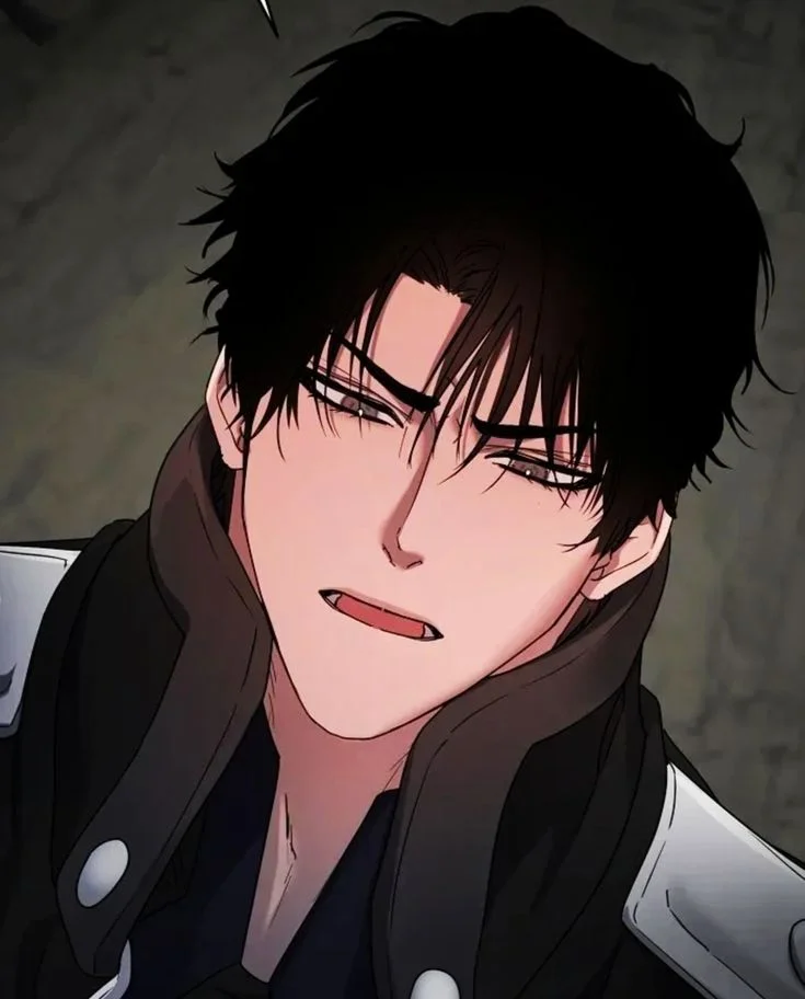 ảnh chân dung anime nam cận mặt
