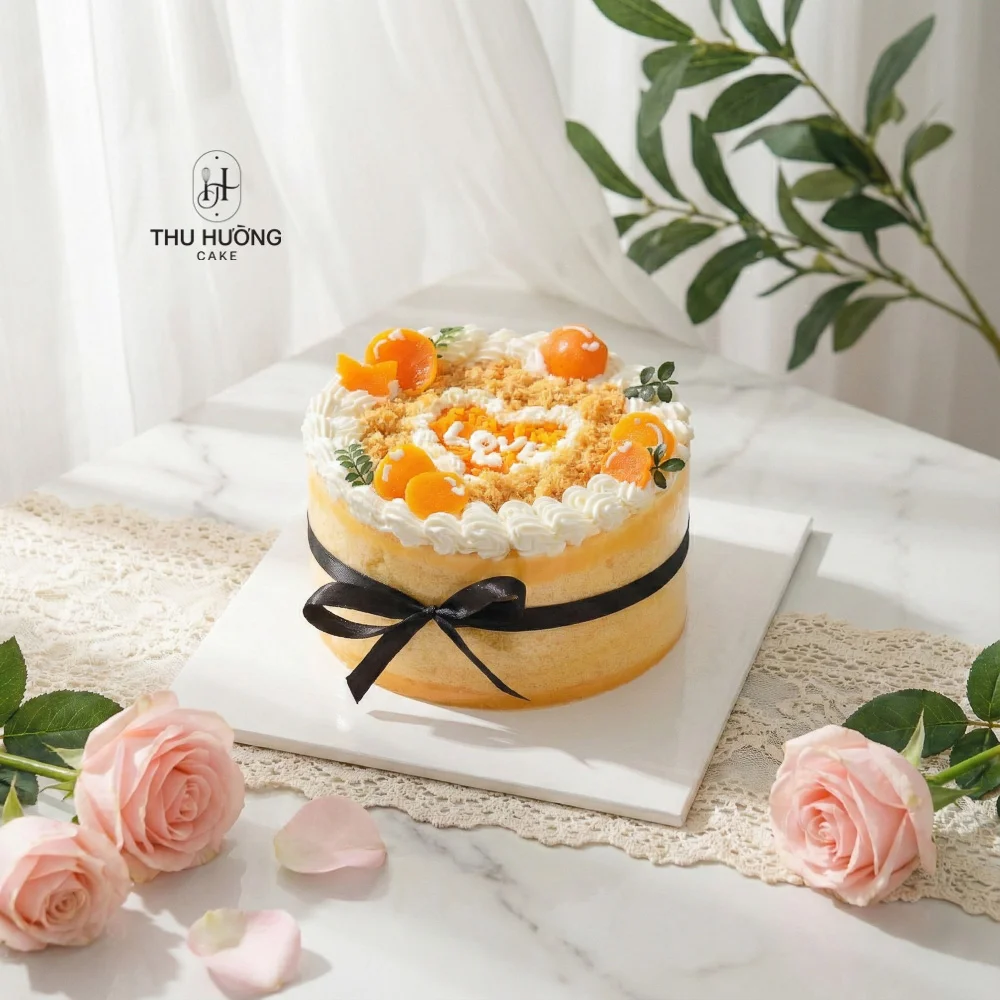 Bánh kem trứng kỷ niệm ngày cưới
