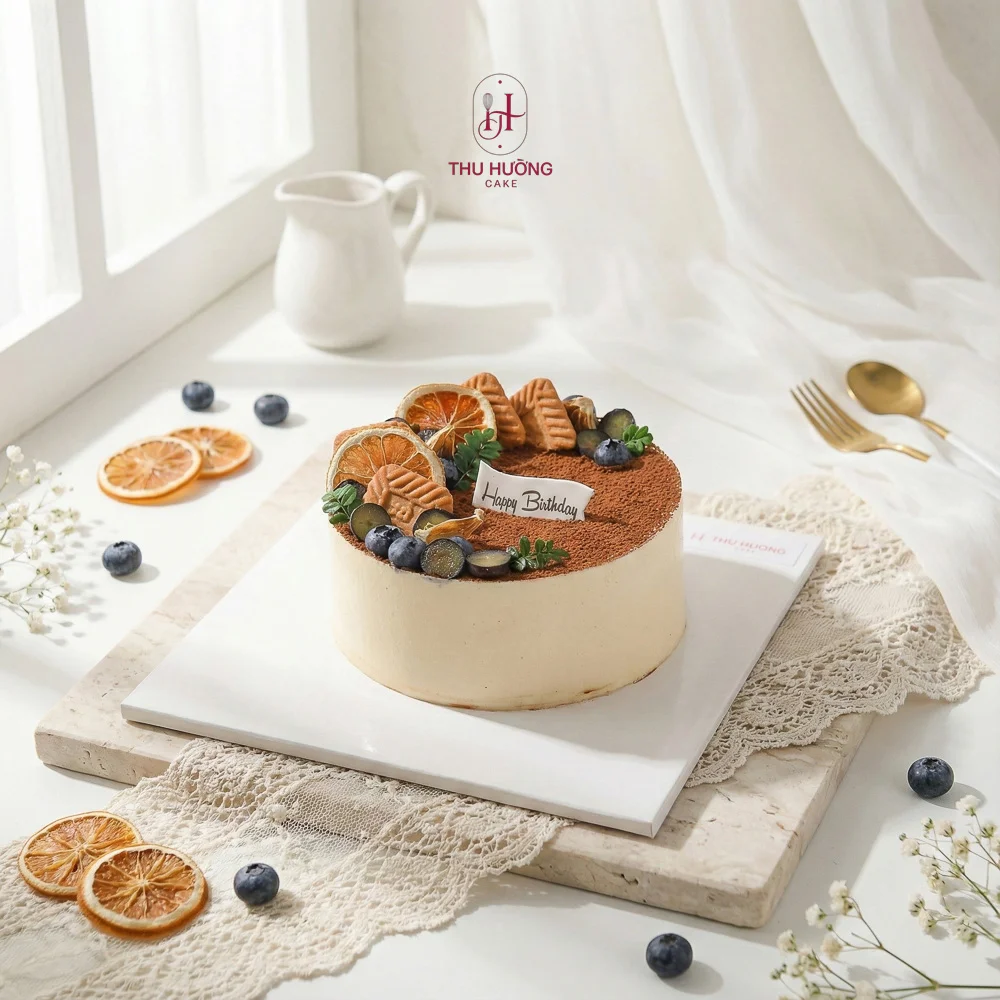 Bánh tiramisu sinh nhật