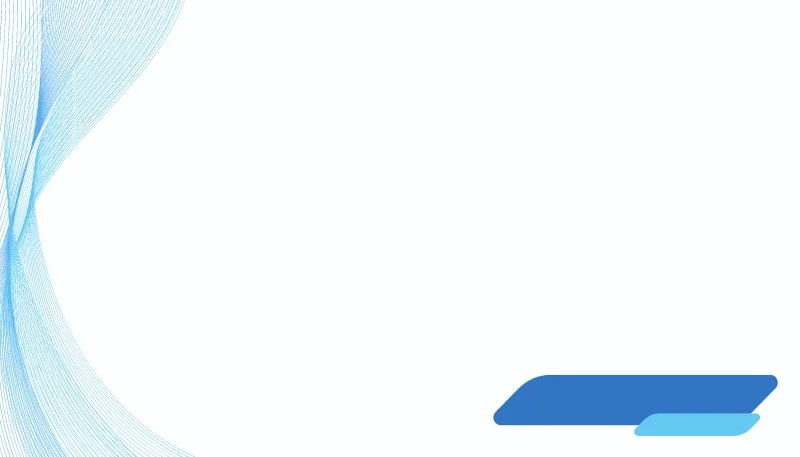 Hình ảnh nền đẹp cho powerpoint trắng xanh với đường cong sóng mềm mại hiện đại