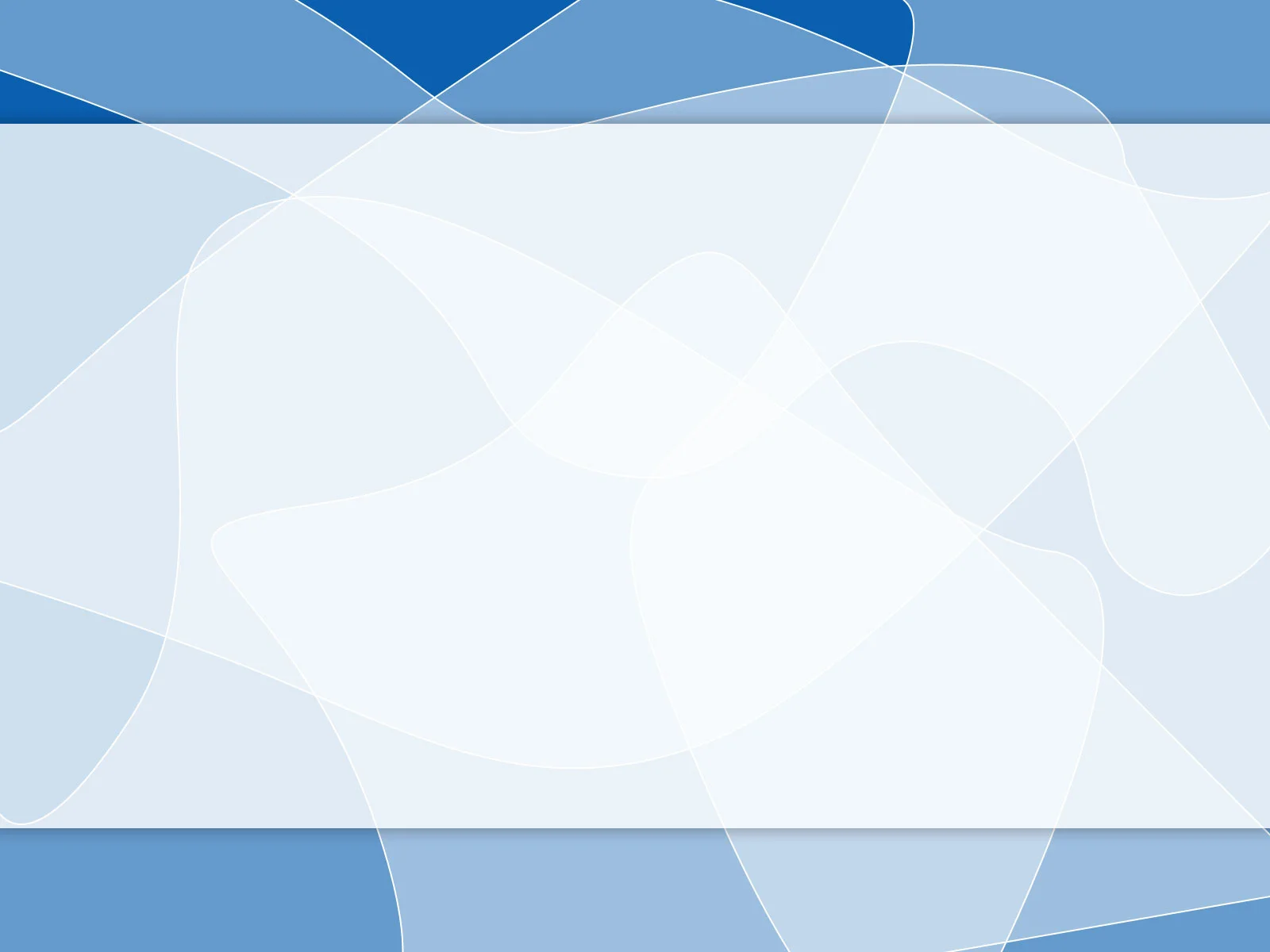 Hình nền PowerPoint trắng xanh với các đường wave hình học thanh mảnh
