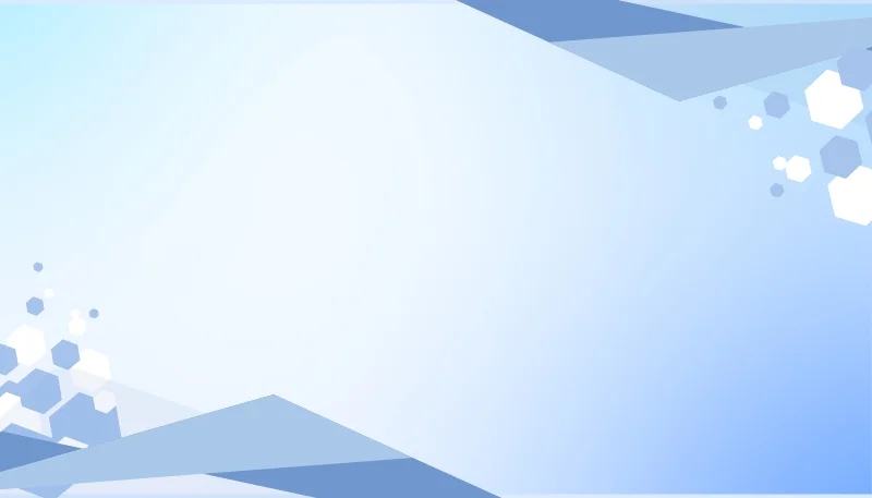 Nền xanh dương nhạt hình học lục giác tối giản cho powerpoint